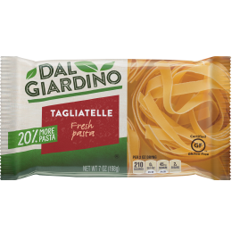 A pack shot of Dal Giardino Tagliatelle