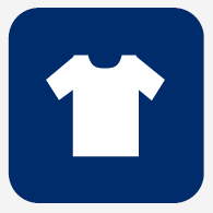icon showing t-shirt outline