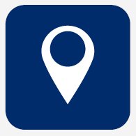 icon showing geolocation pin